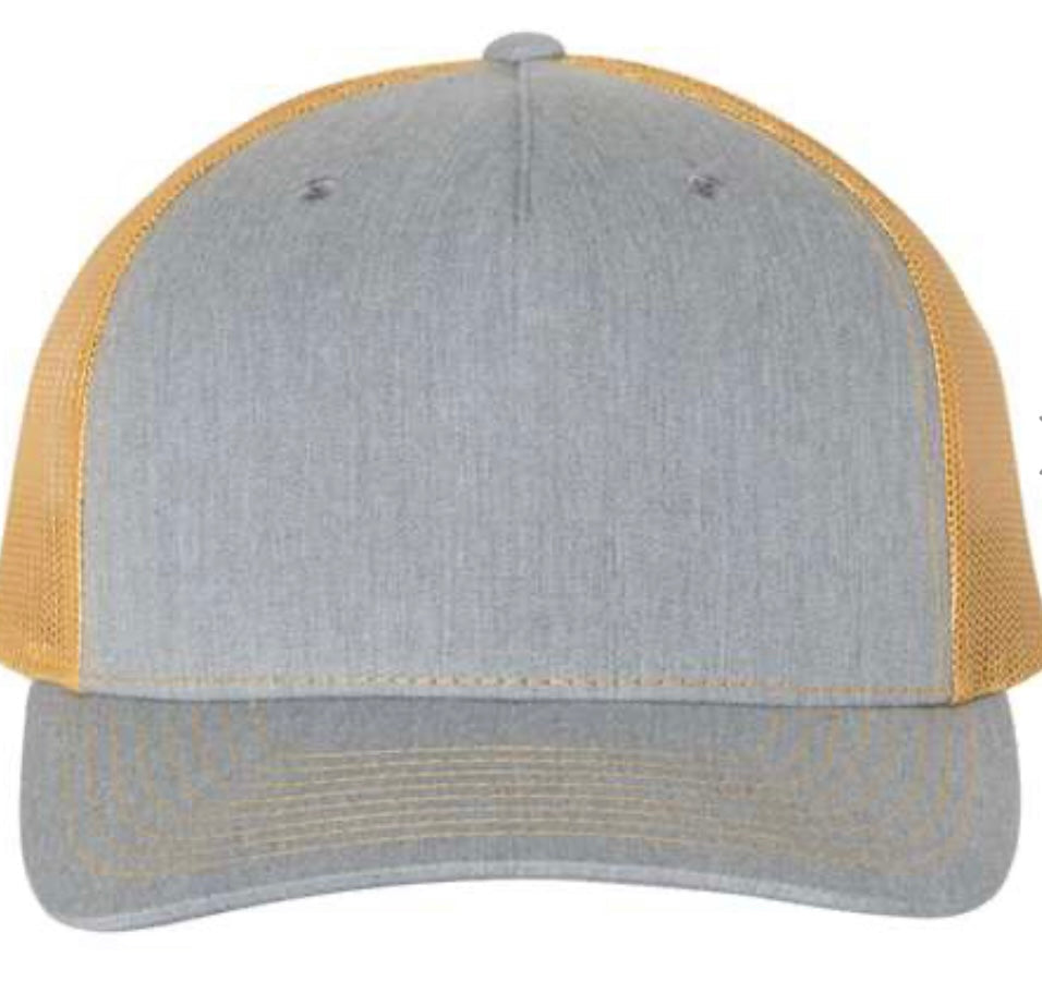 Stitch-On Leather Patch on Richardson Hat